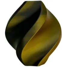 Silk PLA Filament Black & Gold Dual Color 1.75mm 1kg | Professional Lab