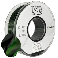 Silk PLA Filament Black & Green Dual Color 1.75mm 1kg | Professional Lab