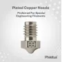 Plated Copper Nozzle 0.5mm/1.75mm