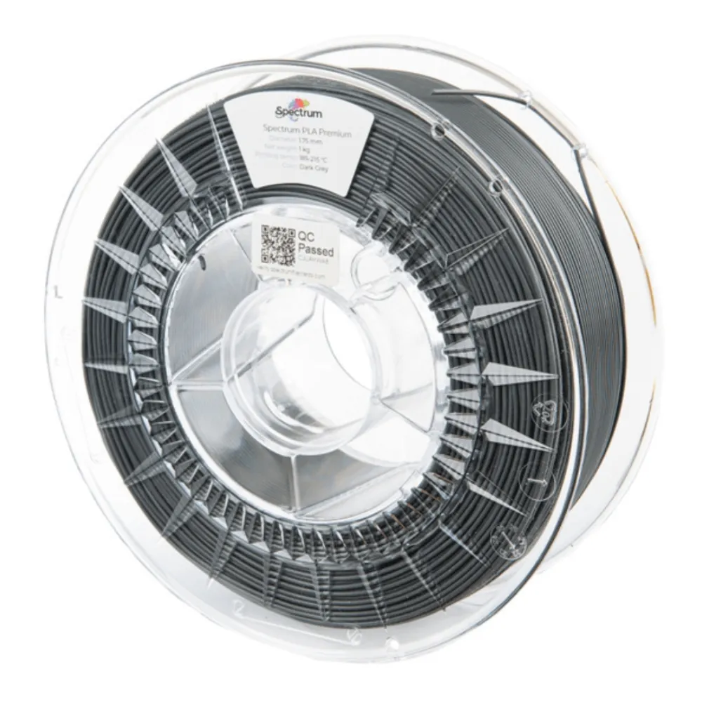 PLA Dark Grey (1.75mm/1.0kg)