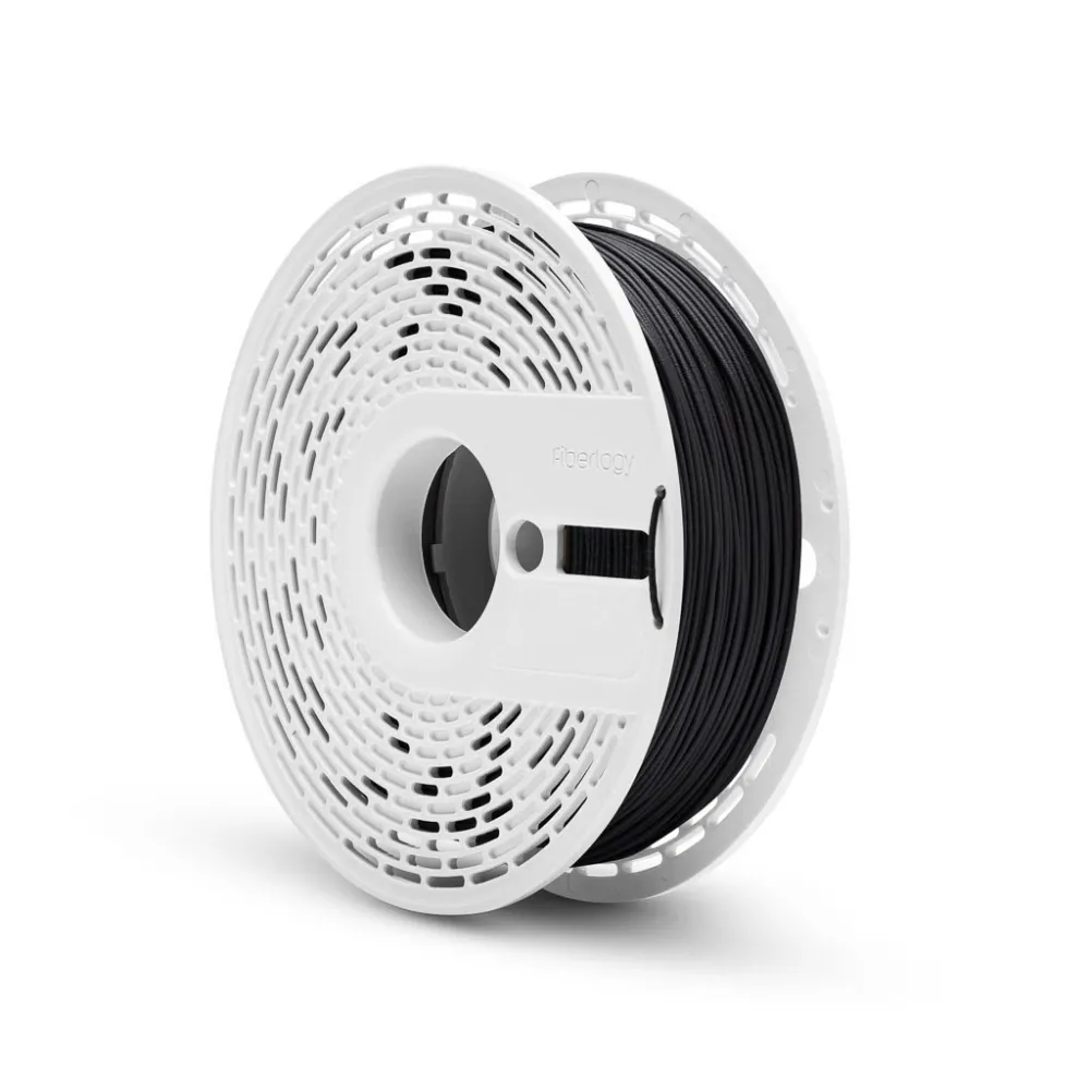 Fiberlogy FiberWood Black 1.75mm 0.75kg – Wood Filament