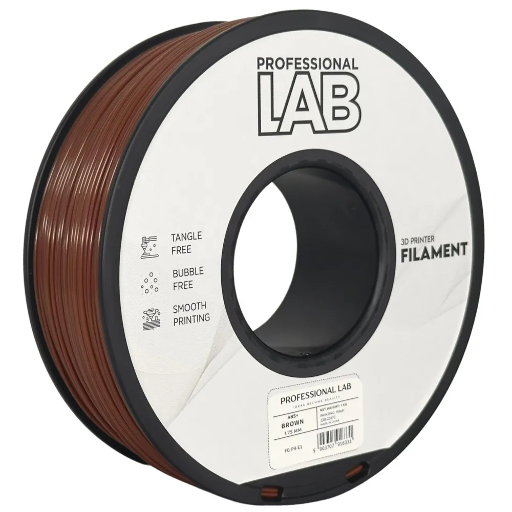 ABS+ Brown (1.75mm/1.0kg)