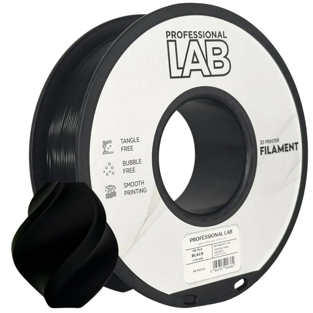 PLA HS Black (1.75mm/1.0kg)