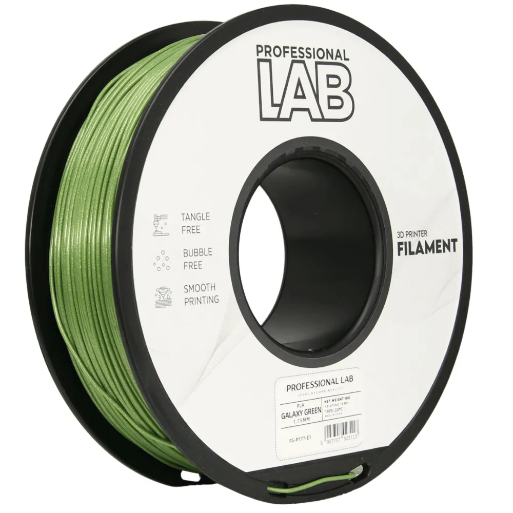 PLA Galaxy Green (1.75mm/1.0kg)