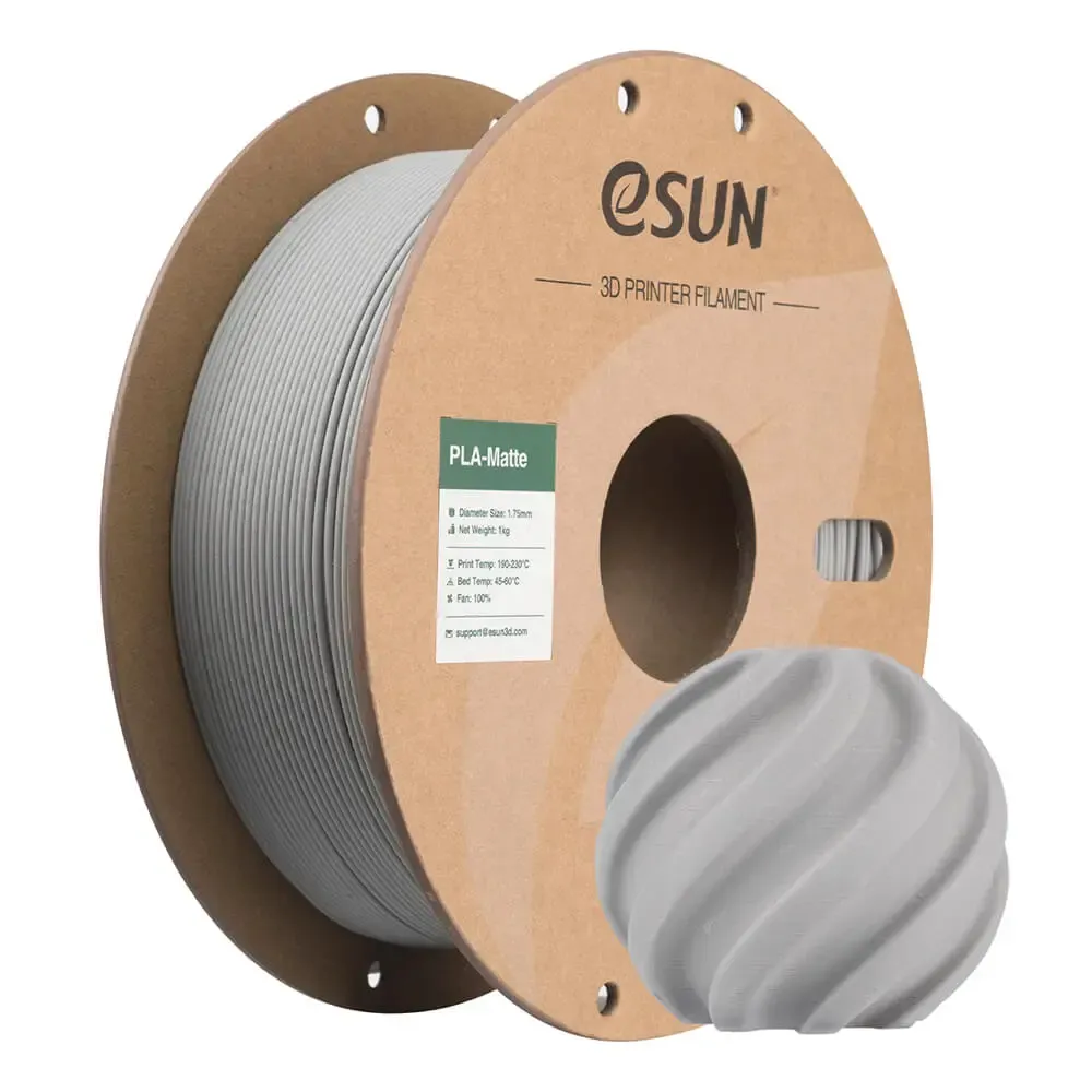 PLA Matte Betoonhall (1.75mm/1.0kg)