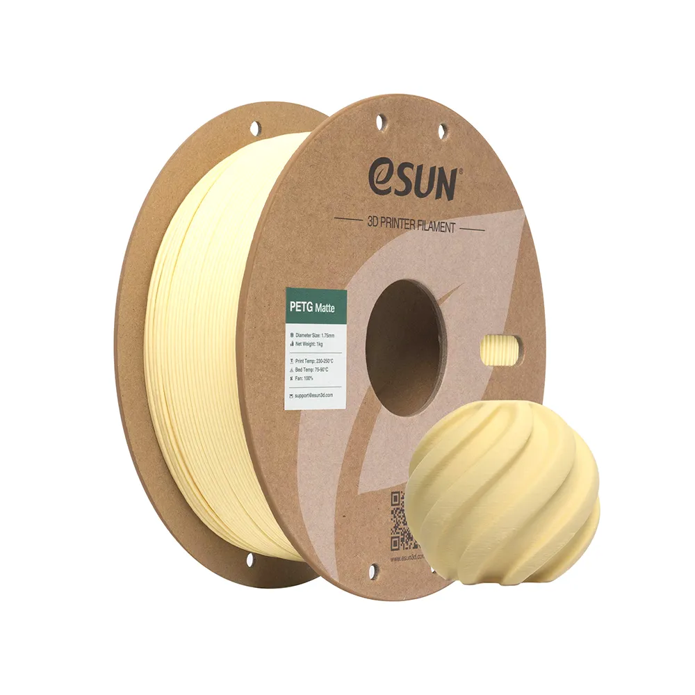 PETG Matte Mandlikollane (1.75mm/1.0kg)