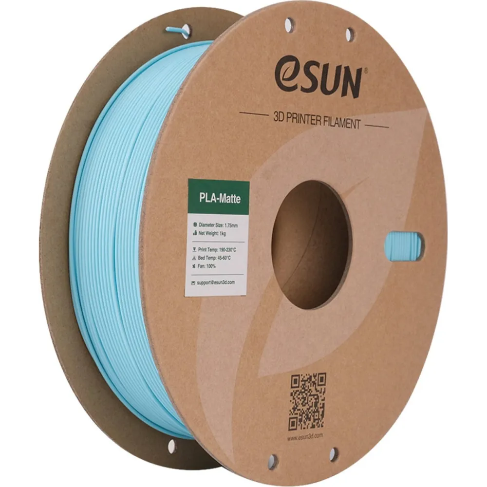 PLA Matte Light Blue (1.75mm/1.0kg)