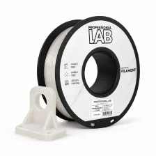 Professional Lab ABS+ Transparent filament spool with a transparent bracket example