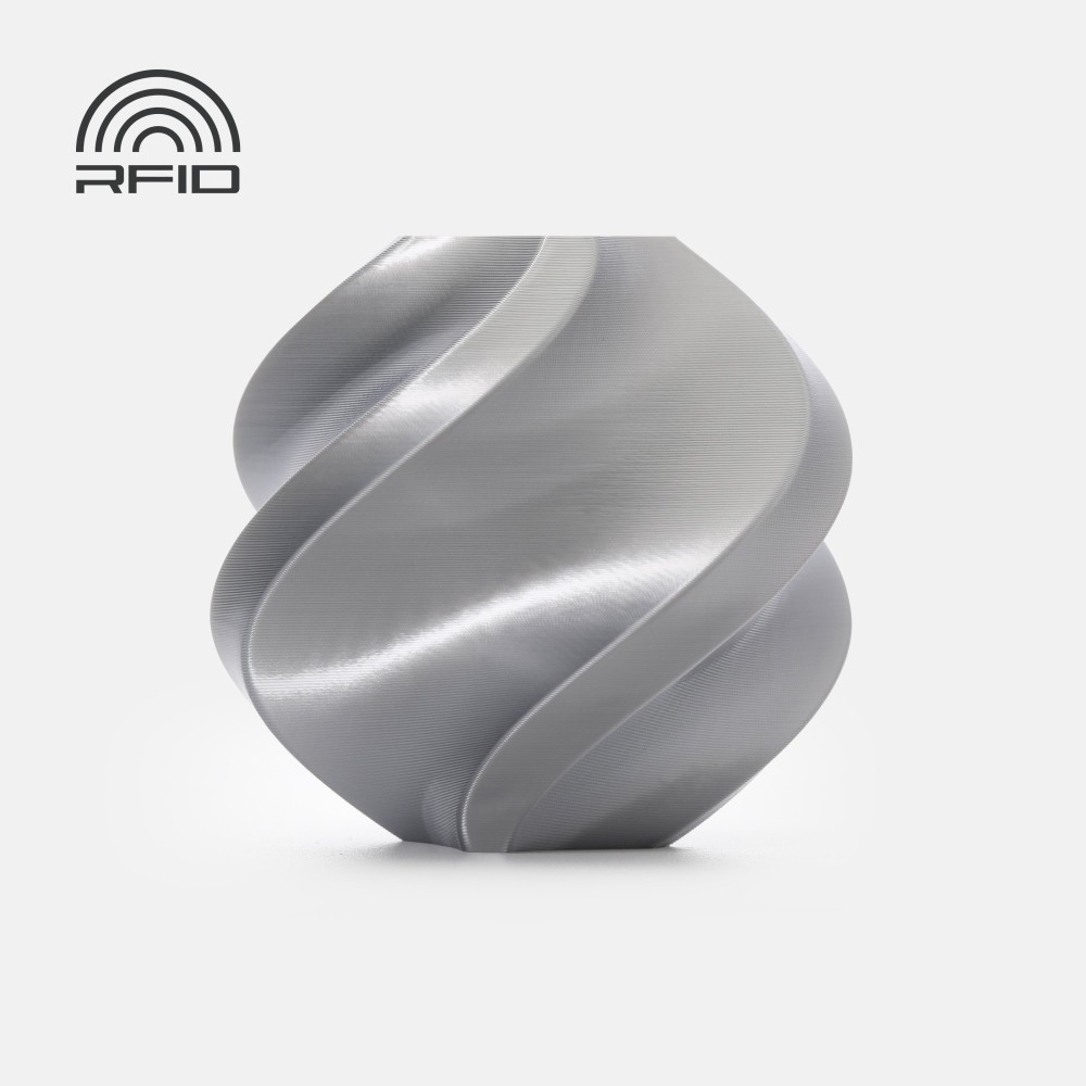 PLA Silk+ Silver (1.75mm/1.0kg)
