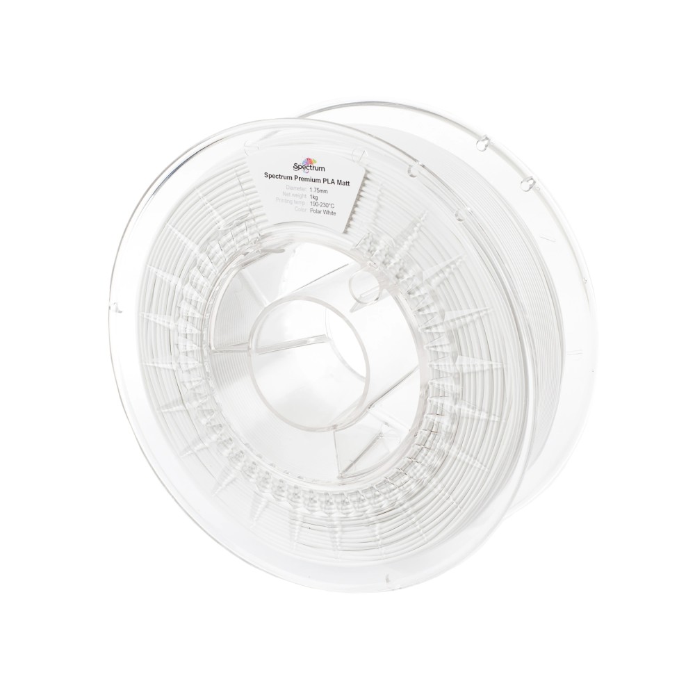 PLA Matt Polar White (1.75mm/1.0kg)