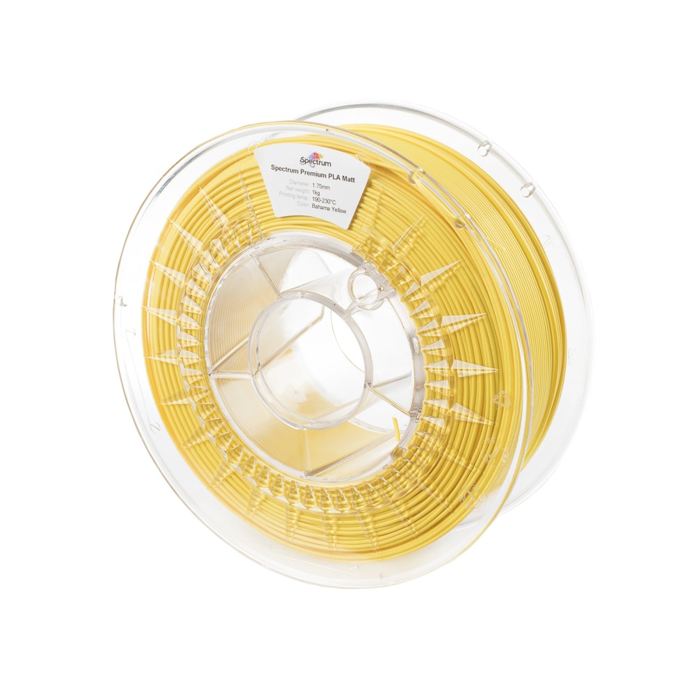 PLA Matt Bahama Yellow (1.75mm/1.0kg)