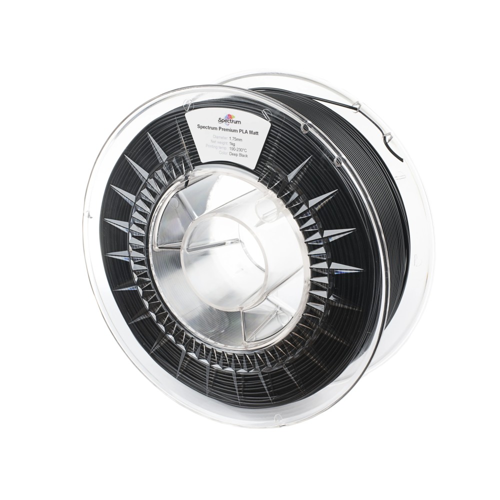 PLA Matt Deep Black (1.75mm/1.0kg)