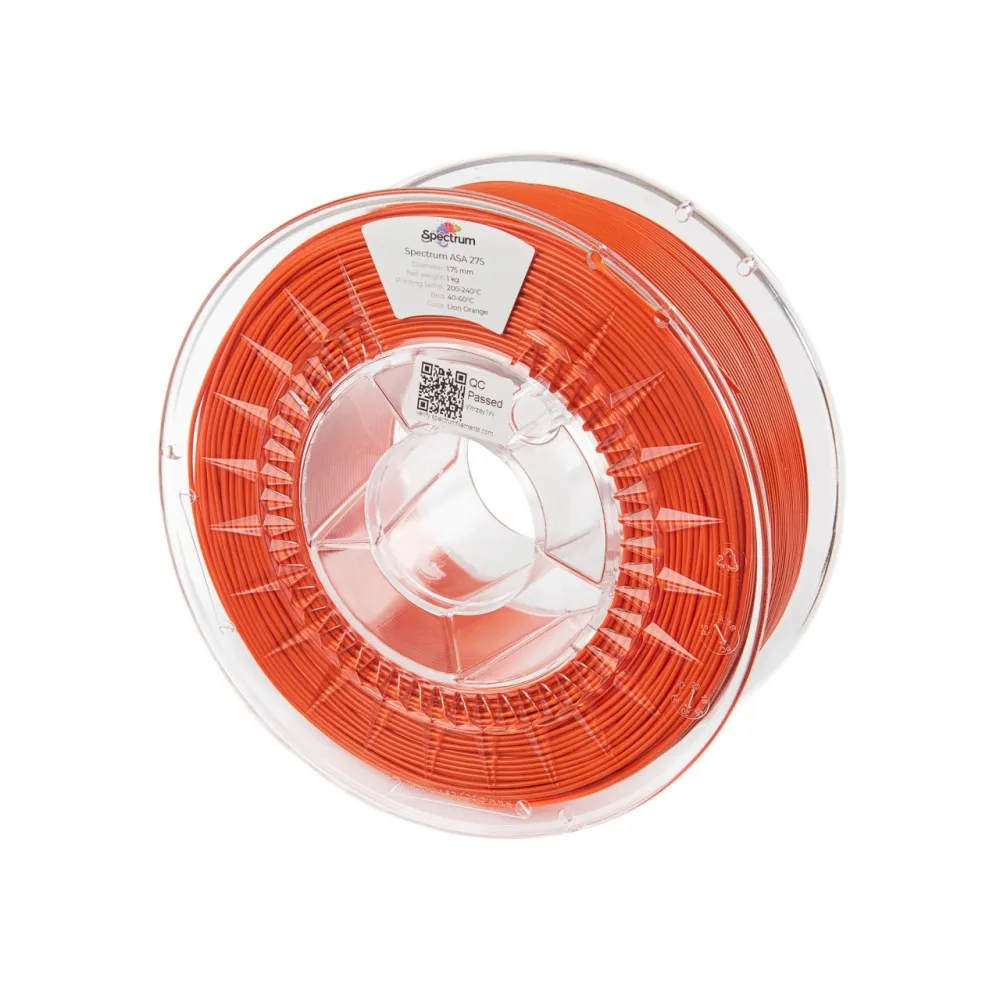 Spectrum ASA Lion Orange 1.75mm 1.0kg Filament | Filament.ee