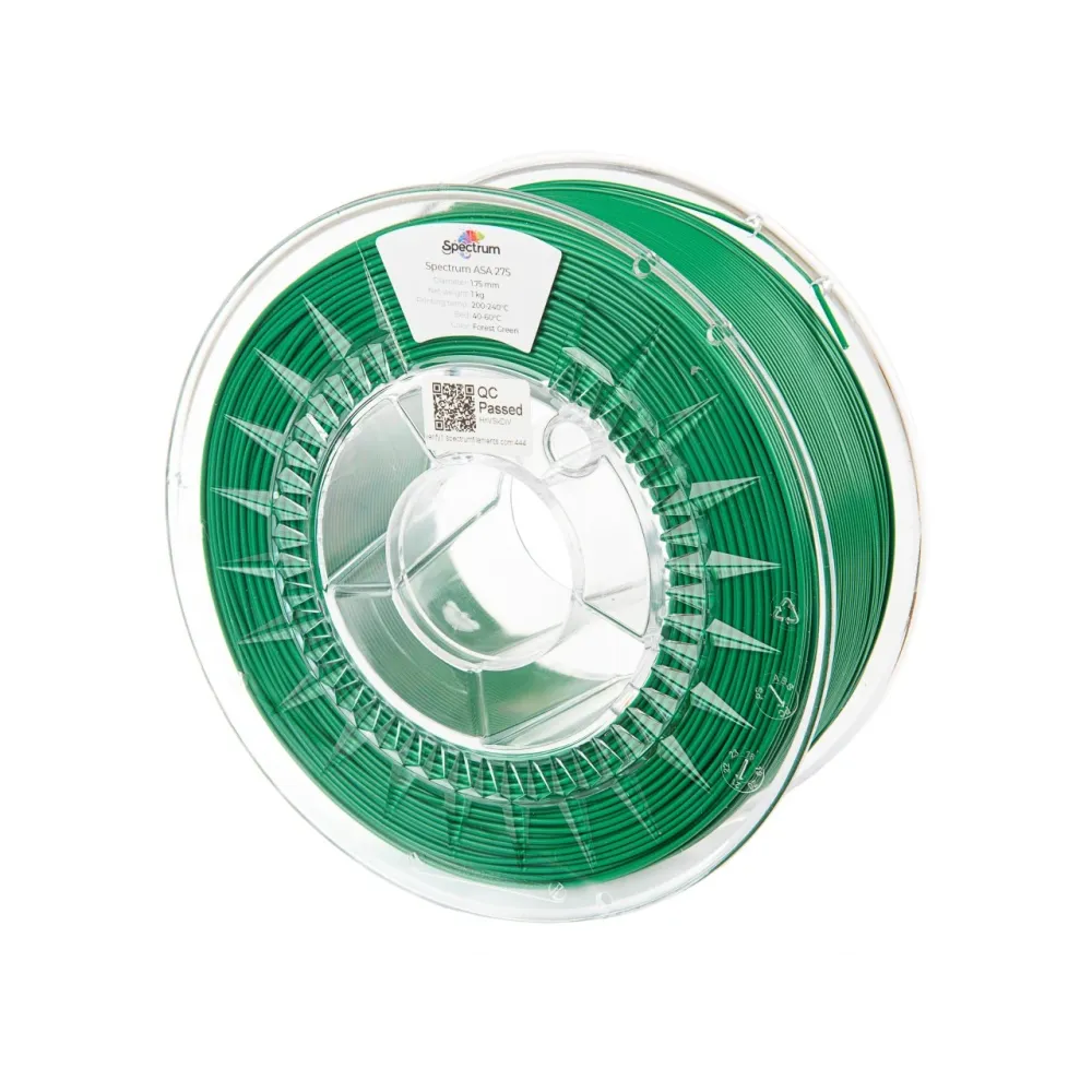 Spectrum ASA Forest Green 1.75mm 1.0kg Filament | Filament.ee