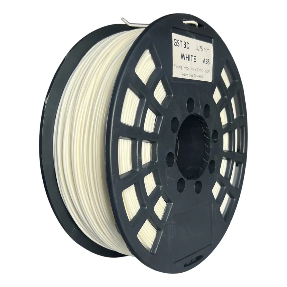 ABS White (1.75mm/1.0kg)