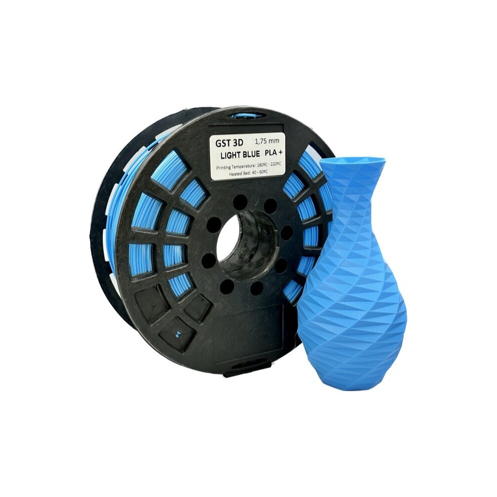 PLA+ Light Blue (1.75mm/1.0kg)