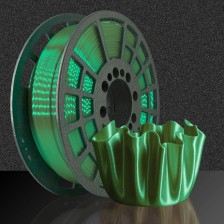 GST3D PLA Silk Green Filament – Shiny & Elegant Prints