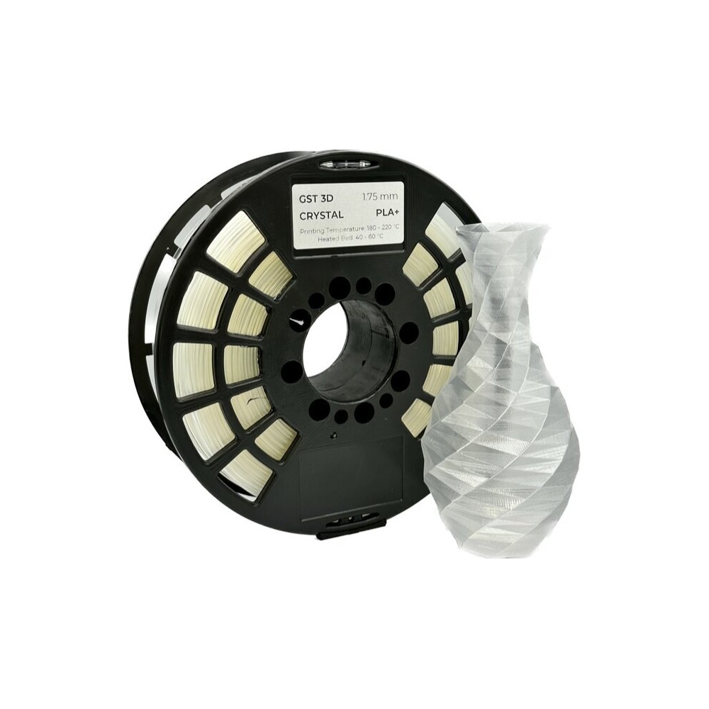 PLA+ Crystal / Clear (1.75mm/1.0kg)
