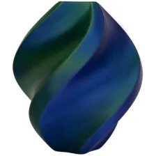 Silk PLA Filament Blue, Green & Purple Triple Color 1.75mm 1kg | Professional Lab