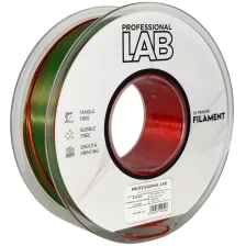 Silk PLA Filament Red, Yellow & Green Triple Color 1.75mm 1kg | Professional Lab