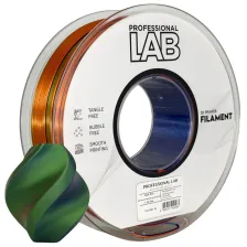 Silk PLA Filament Orange, Blue & Green Triple Color 1.75mm 1kg | Professional Lab
